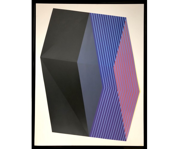 Losange Eclosion Géométrique  Arthur Dorval - Vente d'Art